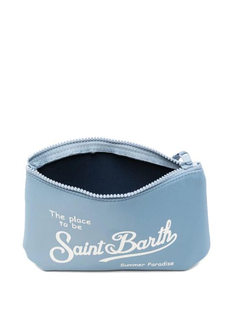 MC2 Saint Barth Aline zip clutch bag - Blue