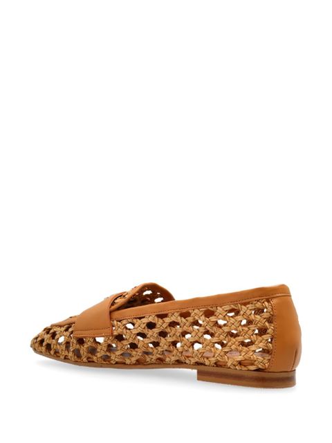 Casadei open-detailed loafers - Brown - zdjęcie produktu nr 2