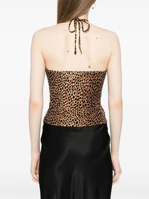 Reformation Juniper knit top - Brown