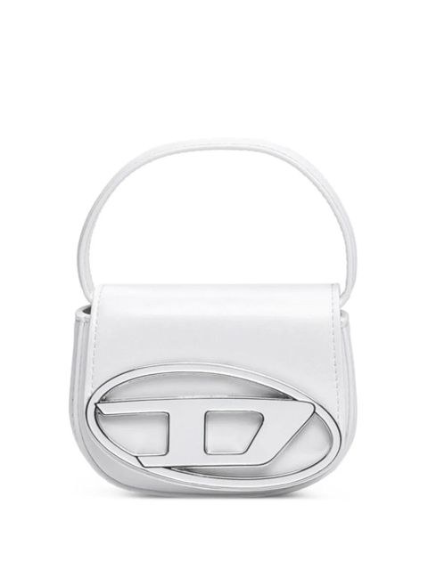 Diesel 1DR XS leather crossbody bag - White - zdjęcie produktu nr 1