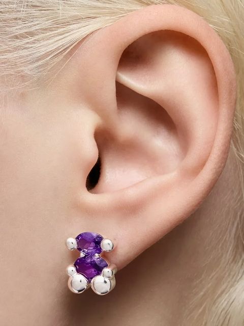 Tous kolczyki srebrne Bold Bear Lab