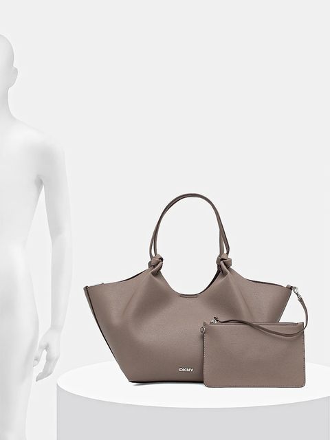 Dkny torebka kolor beżowy R42BAE49