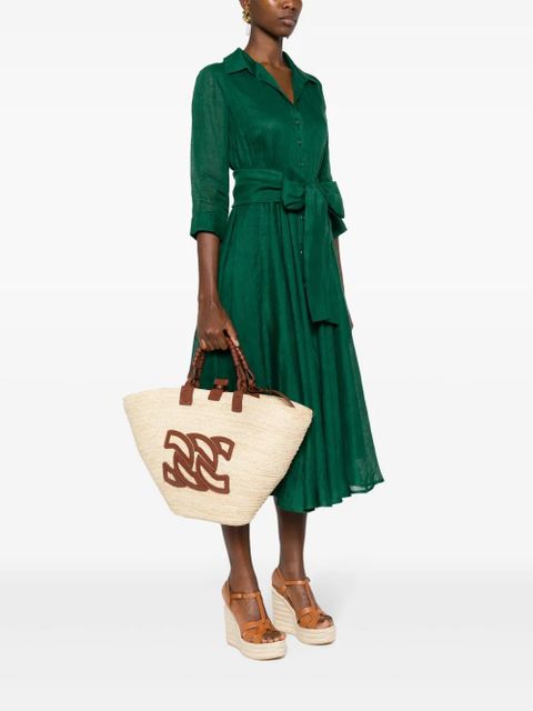 Casadei Panarea logo-appliqué tote bag - Neutrals - zdjęcie produktu nr 2