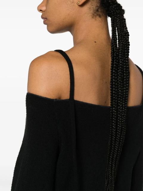 Nanushka Bibian off-shoulder maxi dress - Grey