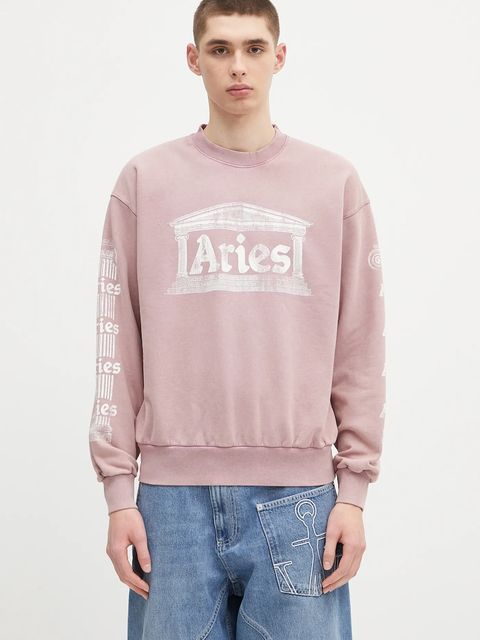 Aries bluza bawełniana Aged Ancient Column Sweat - zdjęcie produktu nr 1