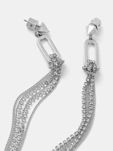 AllSaints kolczyki damskie metalowe - zdjęcie produktu nr 1