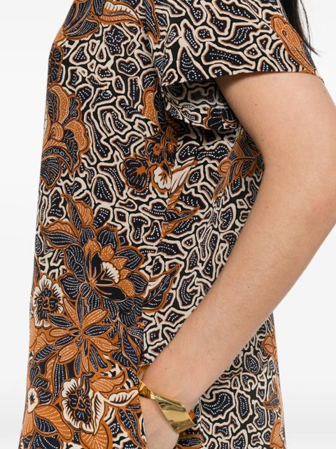Weekend Max Mara floral dress - Brown