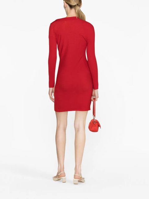 Jacquemus La Robe Maille Colin minidress - Red
