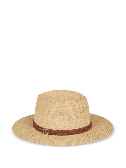 Lauren Ralph Lauren raffia hat - Neutrals - zdjęcie produktu nr 1