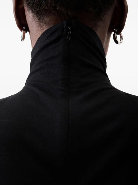 Jacquemus turtleneck short-sleeve top - Black