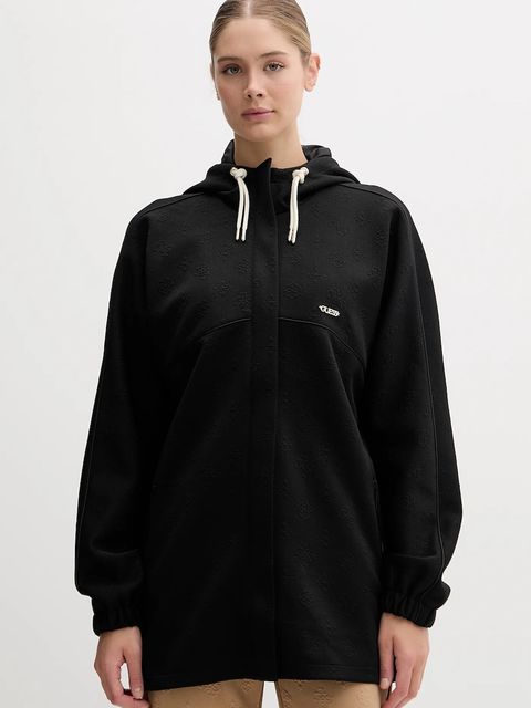 Guess kurtka PEONY kolor czarny przejściowa oversize V5YQ05 KBSL2 - zdjęcie produktu nr 1