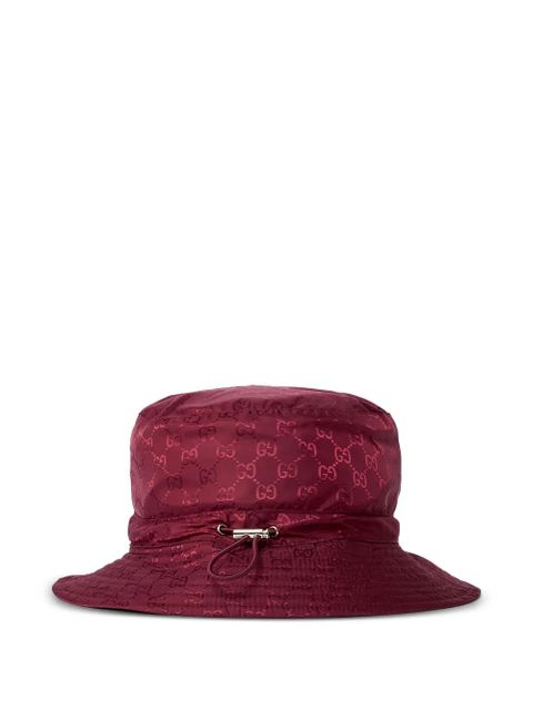 Gucci GG reversible bucket hat - Red - zdjęcie produktu nr 1