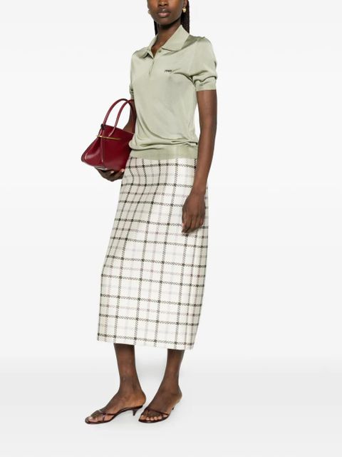 FENDI button-up polo shirt - Green - zdjęcie produktu nr 2