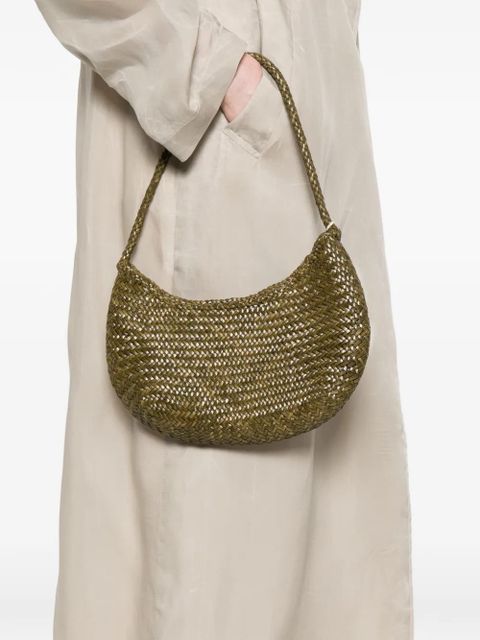 DRAGON DIFFUSION Nova Luna braided shoulder bag - Green - zdjęcie produktu nr 2