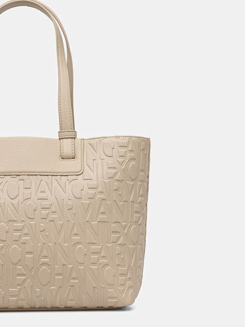 Armani Exchange torebka kolor beżowy XW001481 AF15774