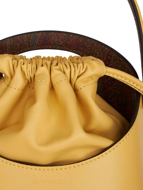 ETRO Saturno leather mini bag - Yellow - zdjęcie produktu nr 2