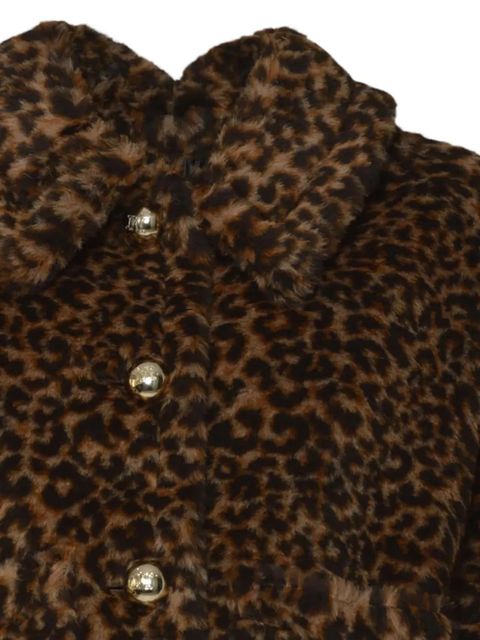 Max Mara brushed-effect jacket - Brown