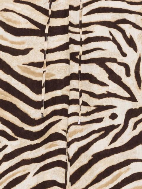 Lauren Ralph Lauren zebra-print trousers - Neutrals