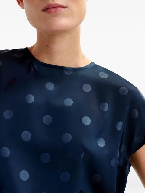 Essentiel Antwerp polka-dot T-shirt - Blue