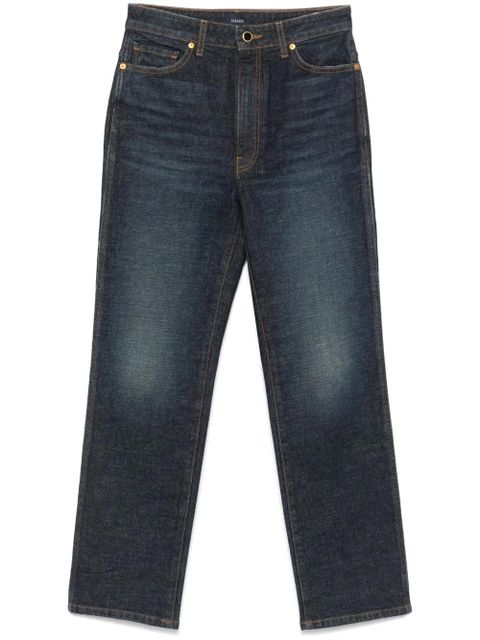 KHAITE Abigail straight-leg jeans - Blue - zdjęcie produktu nr 1