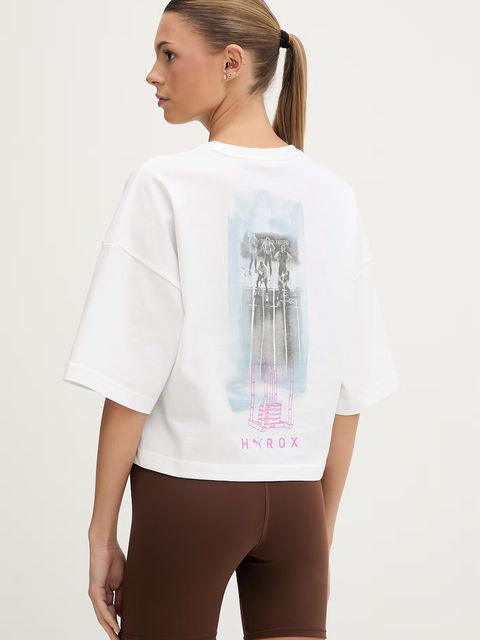 Puma t-shirt treningowy damski bawełniany Lifestyle HYROX - zdjęcie produktu nr 2