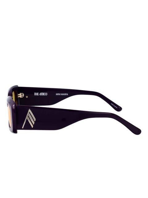The Attico mini Marfa sunglasses - Black
