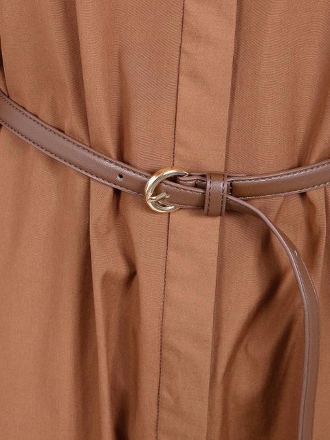 Max Mara belted shirt dress - Brown