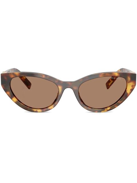 Miu Miu Eyewear cat-eye sunglasses - Brown - zdjęcie produktu nr 1