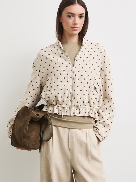 Medicine bomberka damska z lnem - zdjęcie produktu nr 1