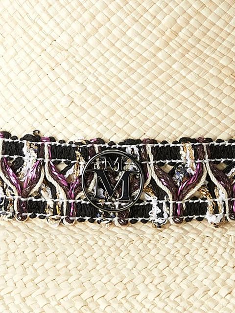 Maison Michel Kate straw Fedora hat - Neutrals - zdjęcie produktu nr 2