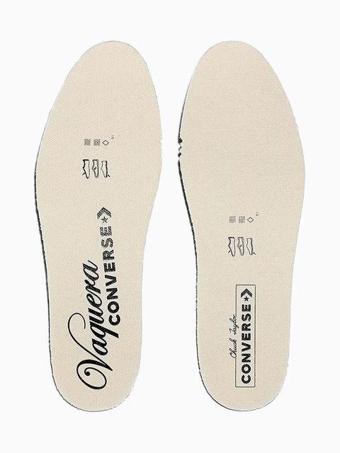 Converse trampki Converse x Vaquera Chuck Taylor All Star Wedge X-HI kolor biały A17686C