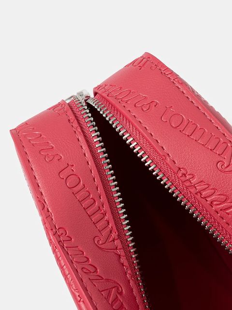 Tommy Jeans torebka kolor różowy AW0AW17865