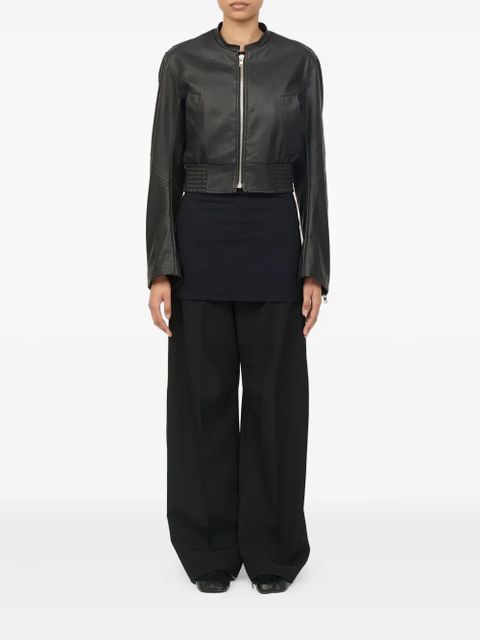 MM6 Maison Margiela zip-fastening jacket - Black - zdjęcie produktu nr 2