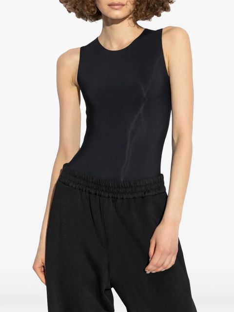 Jil Sander stretch-design bodysuit - Black