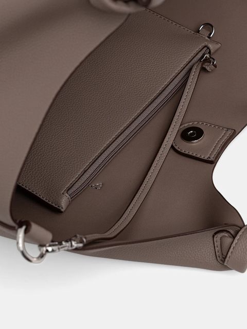 Dkny torebka kolor beżowy R42BAE49