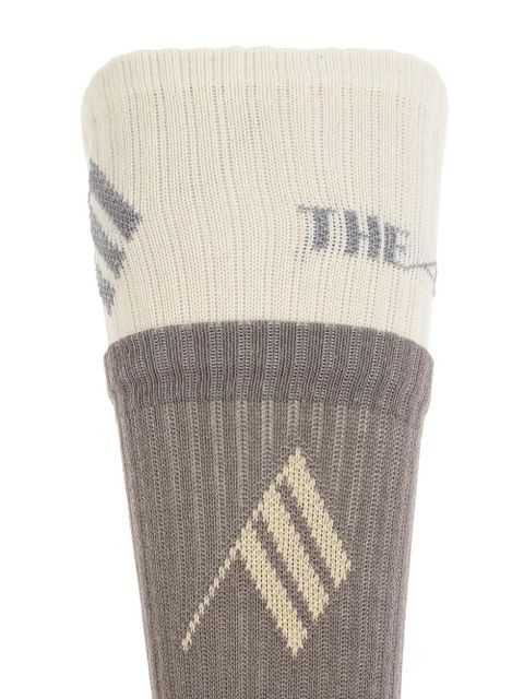 The Attico logo-print socks - Grey - zdjęcie produktu nr 2
