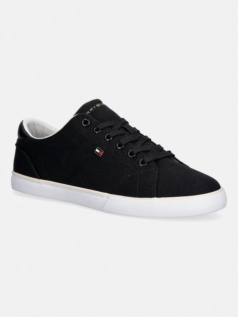 Tommy Hilfiger TH LOW PROFILE VULC CANVAS tenisówki damskie - zdjęcie produktu nr 1