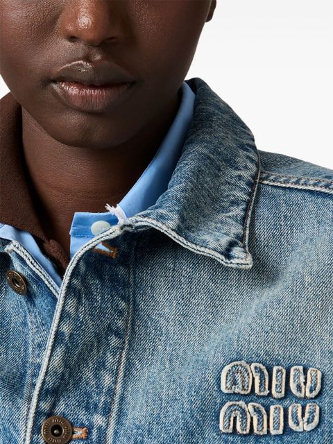 Miu Miu denim jacket - Blue