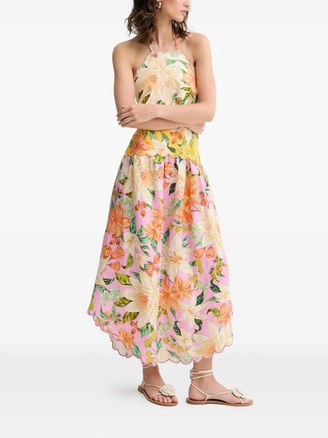 FARM Rio Guaragarden floral-print maxi dress - Pink - zdjęcie produktu nr 2