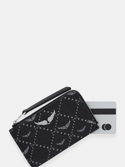 ZADIG&VOLTAIRE portfel damski kolor czarny LWSG03642 - zdjęcie produktu nr 2