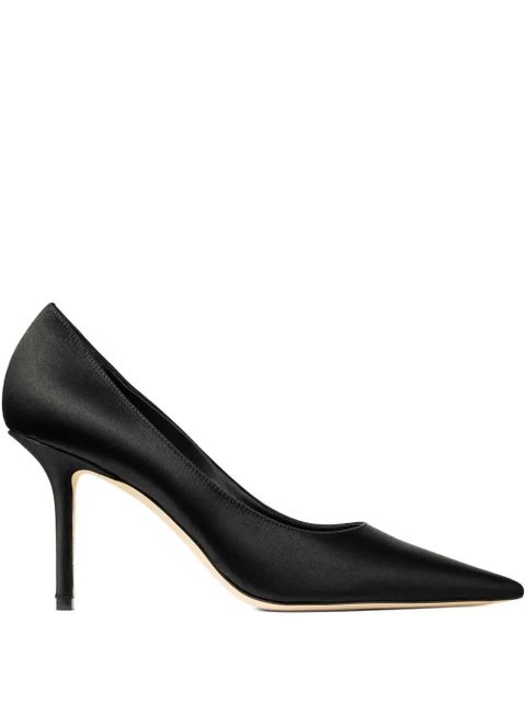 Jimmy Choo 85mm Love pointed-toe pumps - Black - zdjęcie produktu nr 1