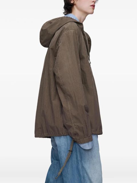 Maison Margiela hooded jacket - Brown