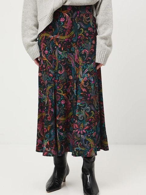 Medicine spódnica kolor multicolor midi rozkloszowana