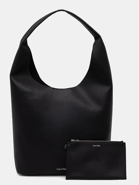 Calvin Klein torebka worek damska z imitacji skóry - zdjęcie produktu nr 2