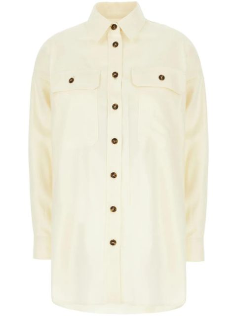 Weekend Max Mara patch-pocket shirt - White - zdjęcie produktu nr 1