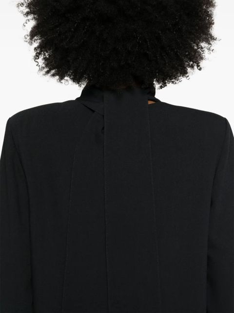 Golden Goose scarf-detail mini dress - Black