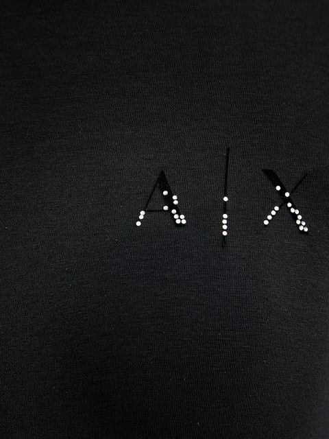 Armani Exchange longsleeve kolor czarny XW001353 AF17173