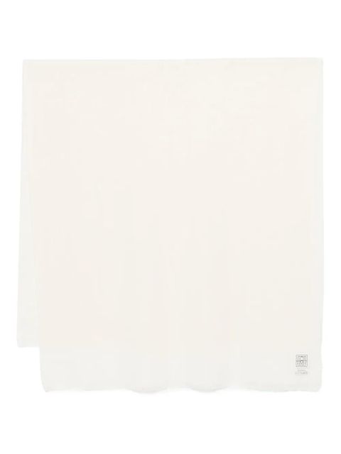 TOTEME virgin-wool scarf - White - zdjęcie produktu nr 1