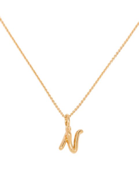 Missoma Molten initial mini necklace - Gold