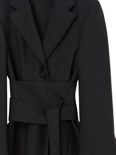 Róhe belted wide-sleeve blazer - Black - zdjęcie produktu nr 2